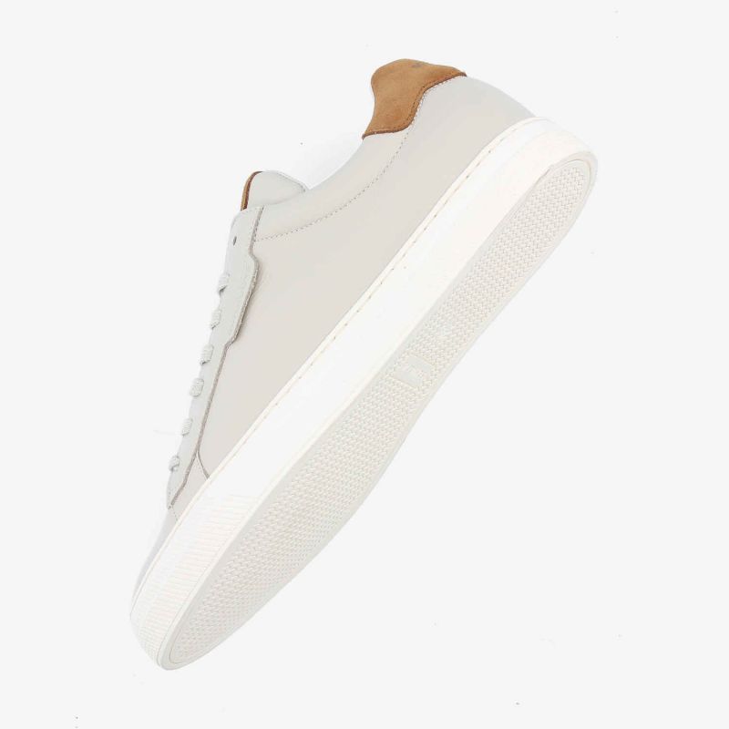 SPARK CLAY M - GR.LEATHER/SUED - BEIGE/HONEY